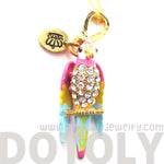 Parrot Bird Animal Pendant Necklace | Limited Edition Animal Jewelry | DOTOLY