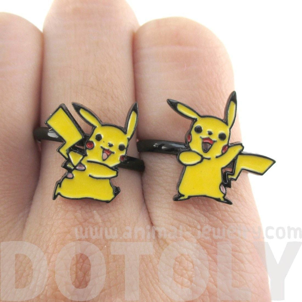 Pikachu Shaped Nintendo Pokémon Themed Adjustable Ring | DOTOLY | DOTOLY