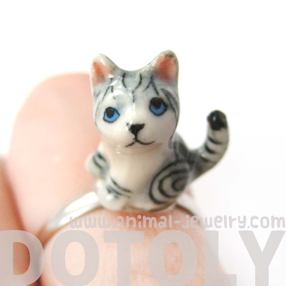 porcelain-ceramic-detailed-kitty-cat-animal-adjustable-ring-with-long-tail-handmade