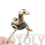 porcelain-ceramic-snake-shaped-animal-adjustable-ring-handmade