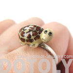 porcelain-ceramic-turtle-shaped-animal-adjustable-ring-handmade