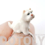 porcelain-ceramic-west-highland-white-terrier-puppy-dog-animal-adjustable-ring-handmade
