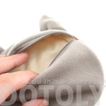 Puss In Boots Kitty Cat Face Shaped Coin Purse Make Up Bag | DOTOLY