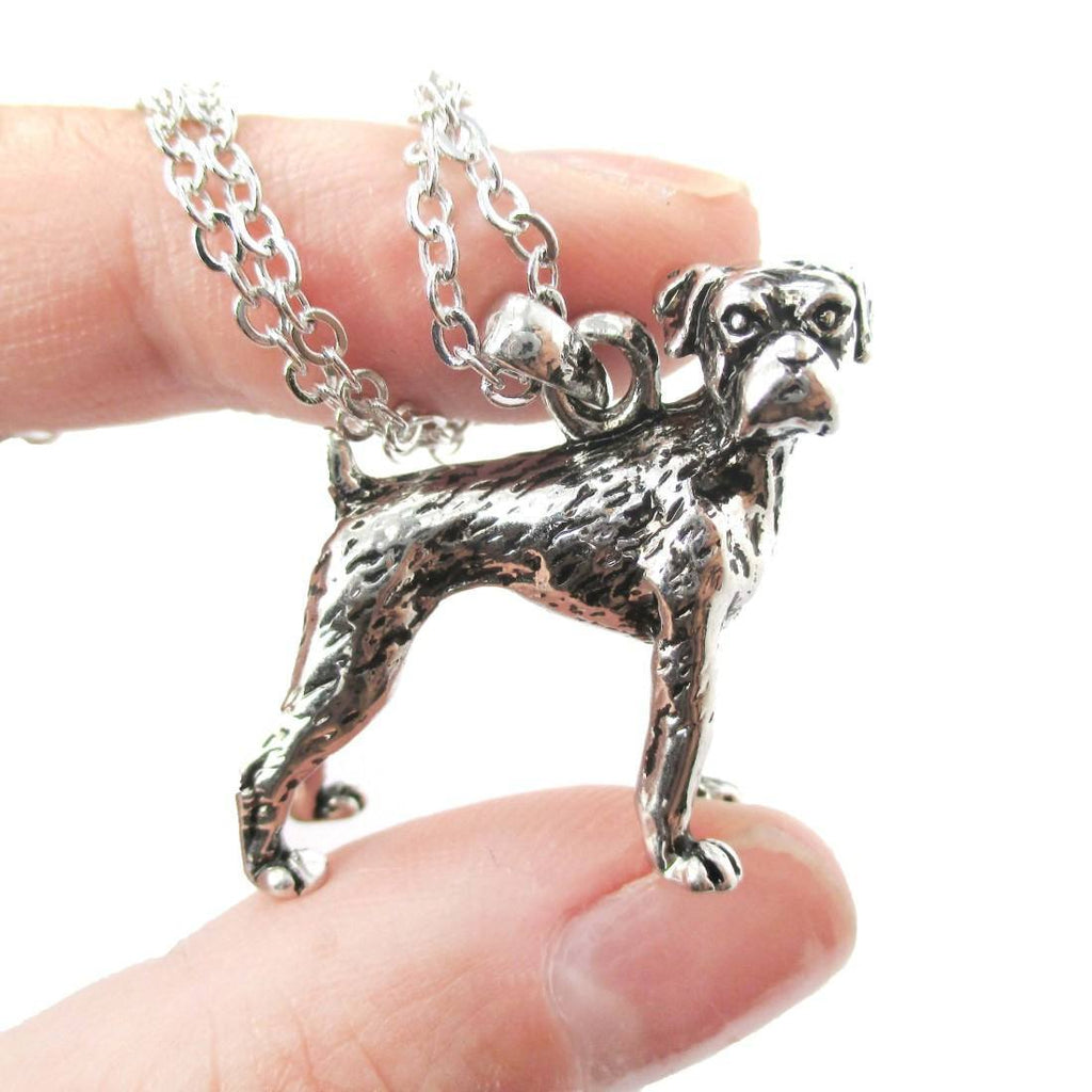 Boxer top dog charm