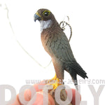 Realistic Eagle Hawk Bird Animal Plastic Pendant Necklace | Animal Jewelry | DOTOLY