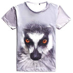 Ring Tailed Lemur Face Print Graphic Tee T-Shirts | DOTOLY | DOTOLY