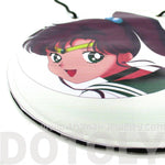 Sailor Jupiter Makoto Senshi Guardian Print Vinyl Cross Body Bag | DOTOLY | DOTOLY