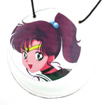Sailor Jupiter Makoto Senshi Guardian Print Vinyl Cross Body Bag | DOTOLY | DOTOLY