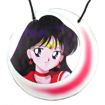 Sailor Mars Rei Hino Senshi Guardian Print Vinyl Cross Body Bag | DOTOLY | DOTOLY