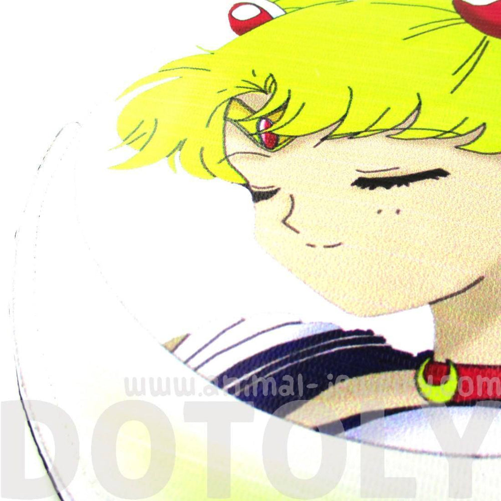 Sailor Moon Princess Serenity Usagi Guardian Print Vinyl Cross Body Bag | DOTOLY | DOTOLY