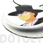 Sailor Moon Tuxedo Mask Endymion Print Vinyl Cross Body Bag | DOTOLY | DOTOLY