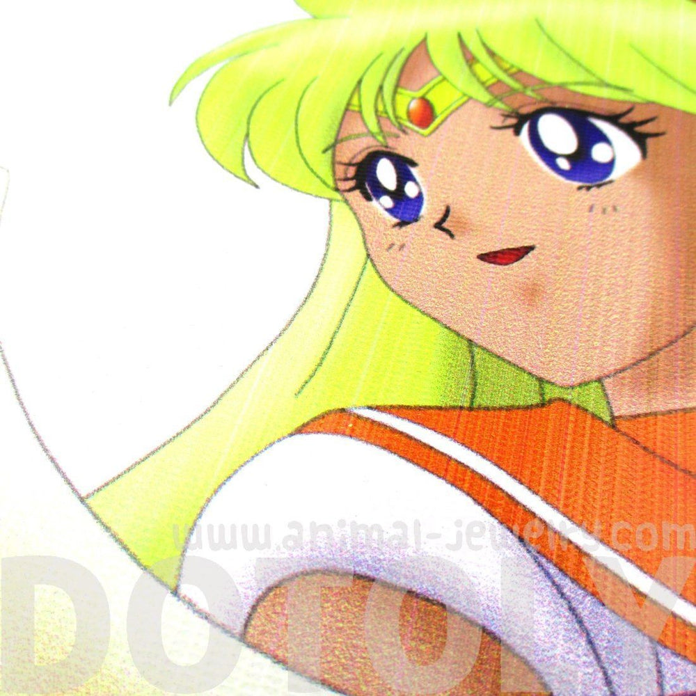 Sailor Venus Minako Aino Senshi Guardian Print Vinyl Cross Body Bag | DOTOLY | DOTOLY
