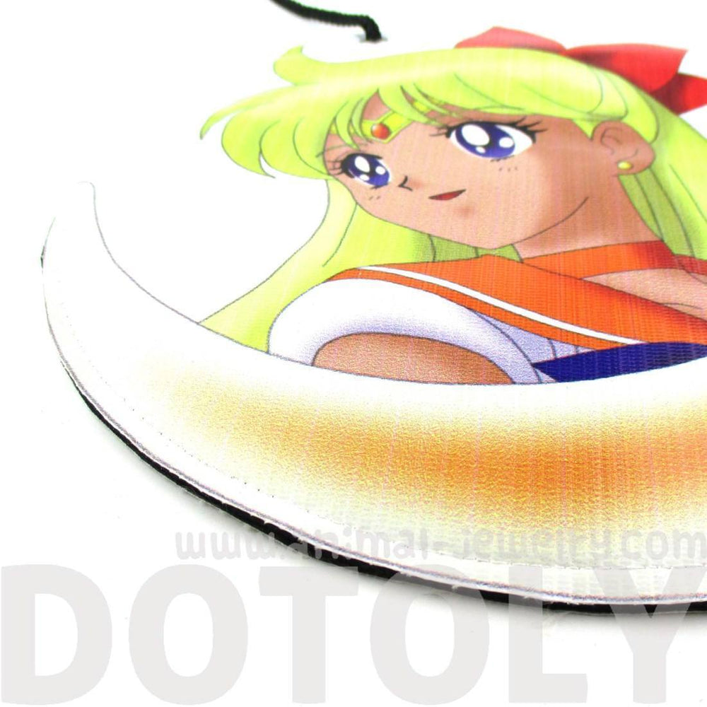 Sailor Venus Minako Aino Senshi Guardian Print Vinyl Cross Body Bag | DOTOLY | DOTOLY