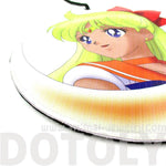 Sailor Venus Minako Aino Senshi Guardian Print Vinyl Cross Body Bag | DOTOLY | DOTOLY