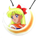 Sailor Venus Minako Aino Senshi Guardian Print Vinyl Cross Body Bag | DOTOLY | DOTOLY