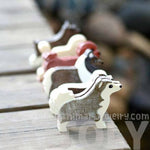 Shetland Sheepdog Collie Shaped Animal Photo Memo Stand Business Card Holder | Gifts for Dog Lovers | DOTOLY