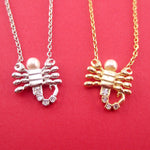 Scorpio Astrological Zodiac Scorpion Insect Bug Pendant Necklace