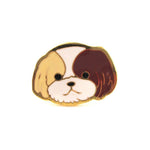 Shih Tzu Puppy Face Shaped Adjustable Animal Ring in Tan | Limited Edition | DOTOLY