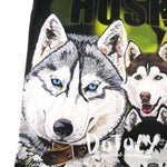 Siberian Husky Themed Graphic Print Oversized Tank Top | Gifts for Dog Lovers | DOTOLY