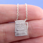 Sloth Machine Shaped Winning Jackpot Pendant Necklace | DOTOLY