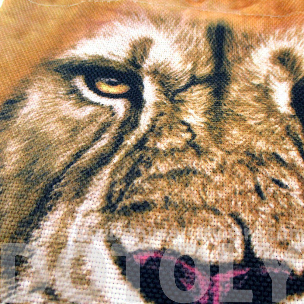 Lion Face' Duffle Bag | Spreadshirt