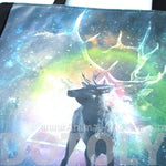 Stag Deer Patronus Universe Starry Night Print Rectangular Shopper Tote Shoulder Bag | DOTOLY | DOTOLY