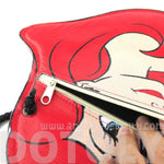 The Little Mermaid Ariel Princess Shaped Vinyl Print Cross Body Bag | DOTOLY | DOTOLY