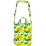 Yellow Cactus Desert Print Crossbody Duck Top Handle Tote Bag