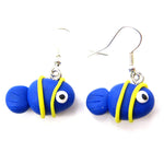 Tropical Fish Shaped Animal Themed Polymer Clay Dangle Earrings | DOTOLY | DOTOLY