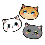 Adorable Kitty Cat Face Shaped Pocket Hand Held Mirror for Cat Lovers | DOTOLY