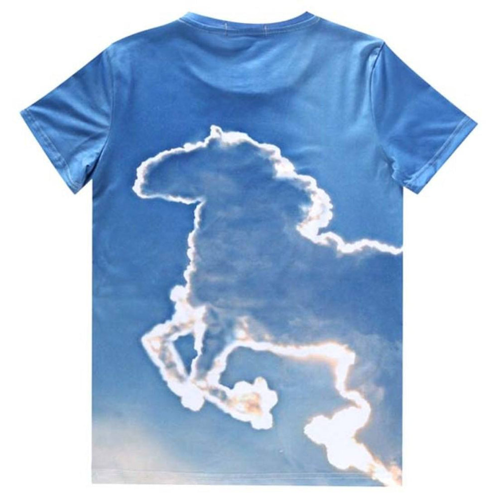 Unicorn Cloud Sky All Over Graphic Print T-Shirt | Gifts for Animal Lovers | DOTOLY