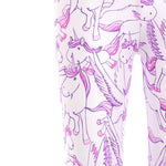 Unicorn Pegasus White Horse Digital Print Comfy Stretch Leggings for Women | DOTOLY