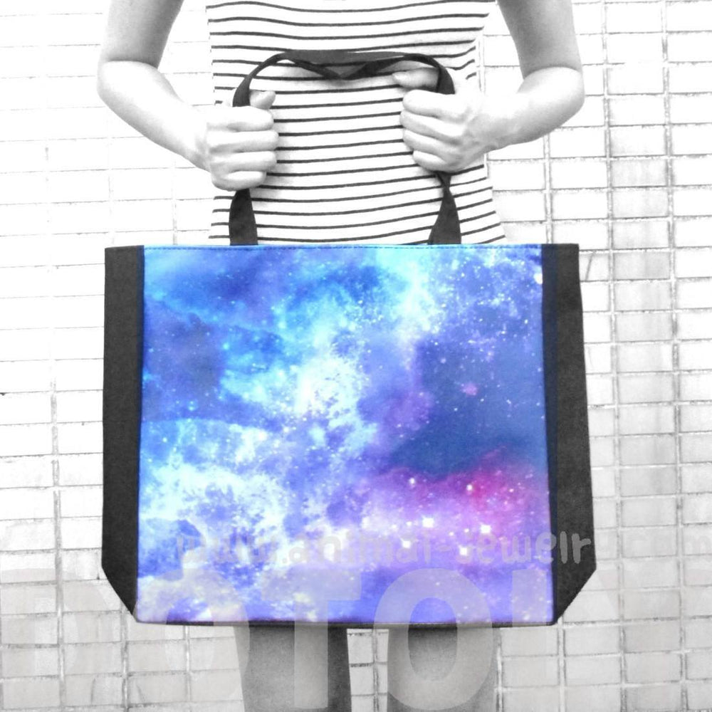 Universe Nebula Starry Space Print Rectangular Shopper Tote Shoulder Bag | DOTOLY | DOTOLY