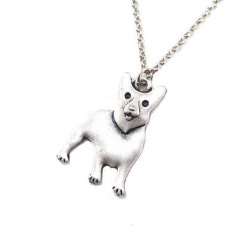 Welsh Corgi Puppy Shaped Charm Necklace in Silver | Animal Jewelry