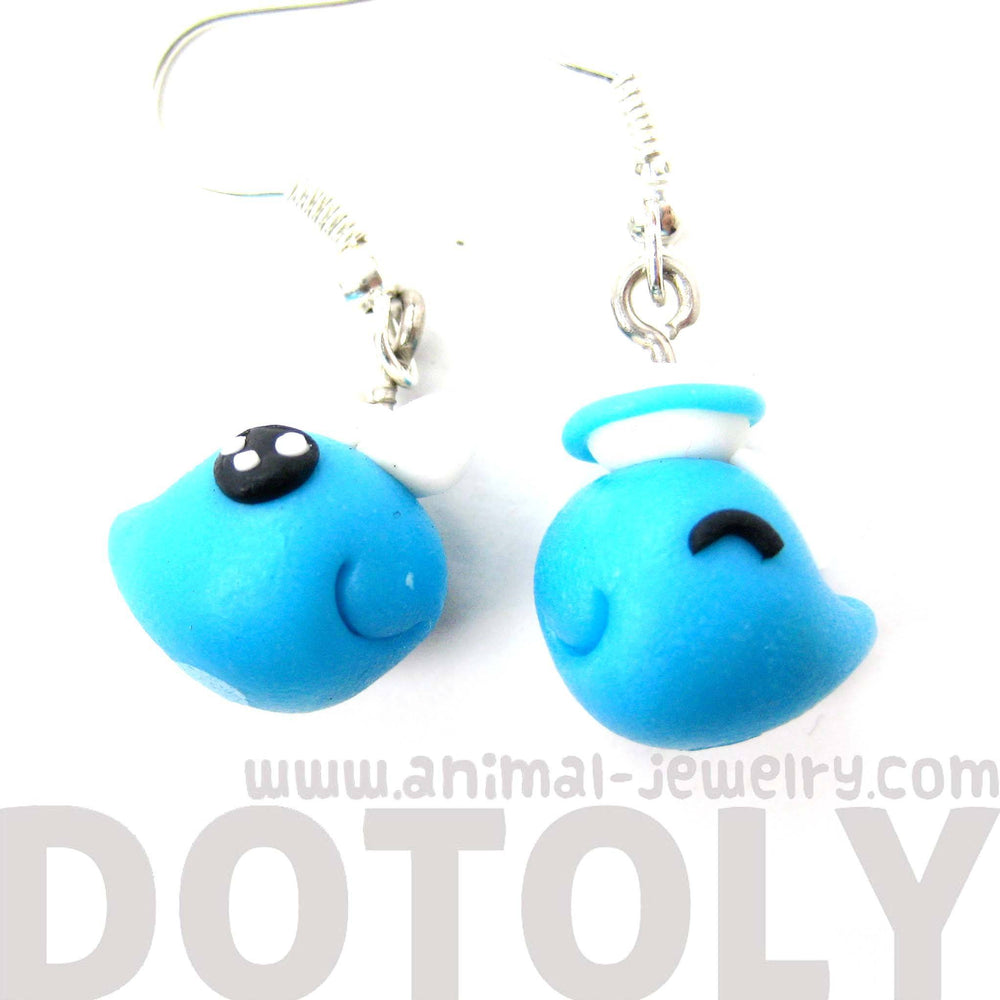 Whale Shaped Animal Themed Polymer Clay Dangle Earrings | DOTOLY | DOTOLY