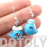 Whale Shaped Animal Themed Polymer Clay Dangle Earrings | DOTOLY | DOTOLY