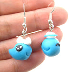 Whale Shaped Animal Themed Polymer Clay Dangle Earrings | DOTOLY | DOTOLY