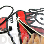 Where's Waldo Wally Shaped Vinyl Print Cross Body Bag | Geeky Gifts | DOTOLY